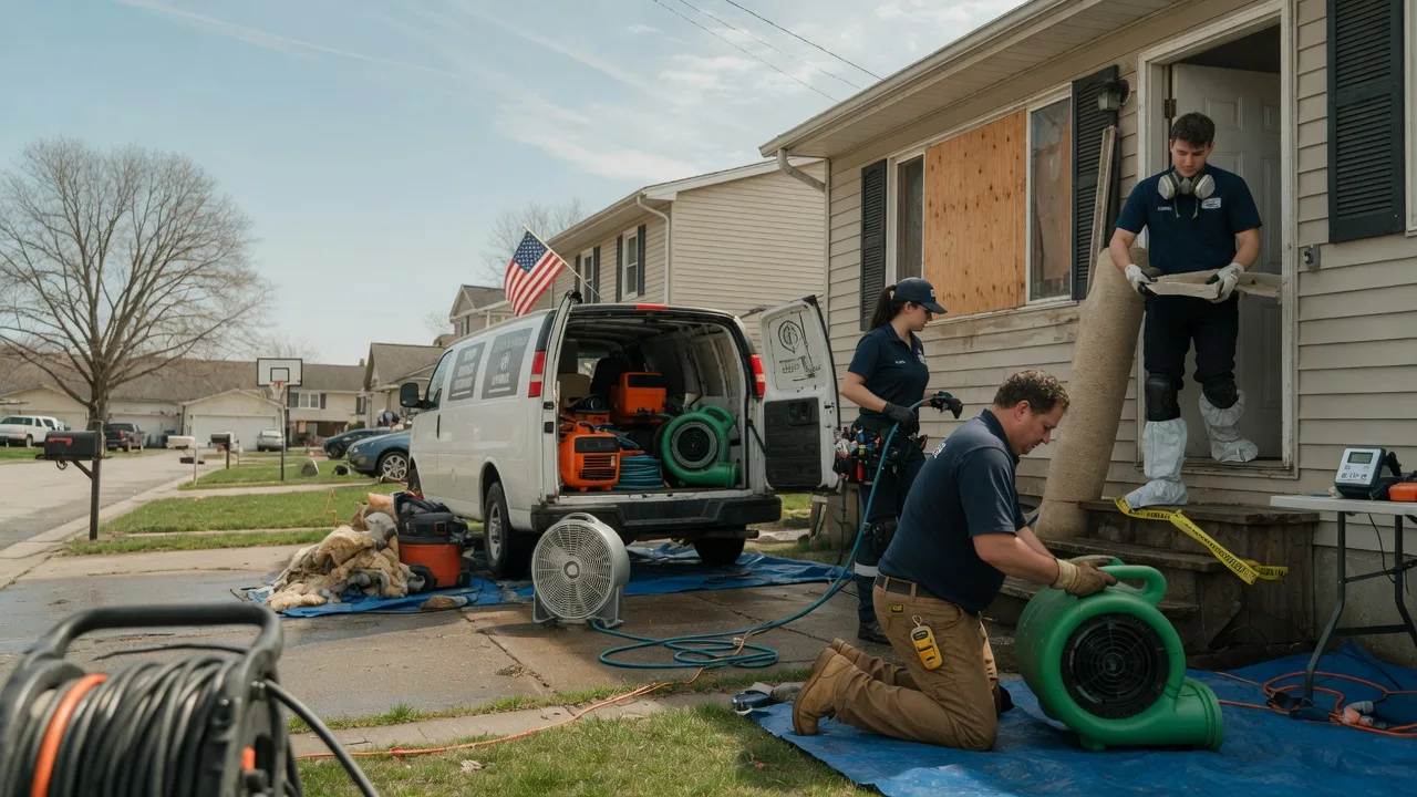 Water Damage Restoration in Yerkes, KY near me